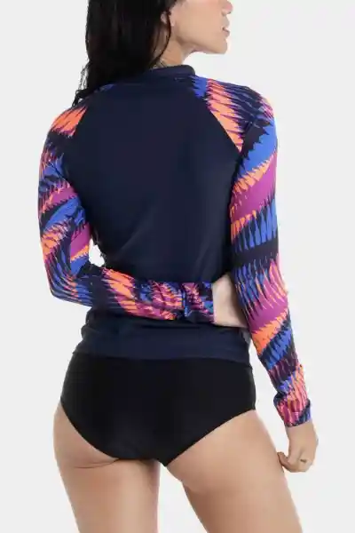 Camiseta Manga Larga Sunshine Razor Diva Mujer Talla XL Speedo