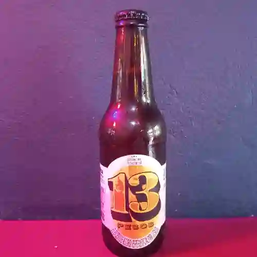 Cerveza Artesanal 13 Pesos Heroica