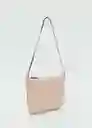 Bolso P Selena Beige Mujer Mango