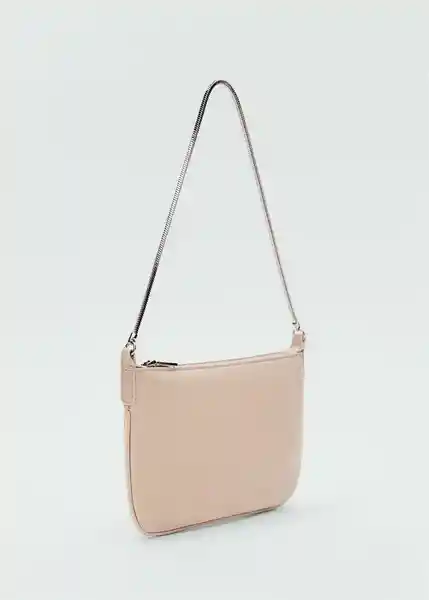 Bolso P Selena Beige Mujer Mango