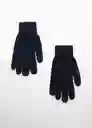 Guantes Touch Navy Talla 99 Hombre Mango