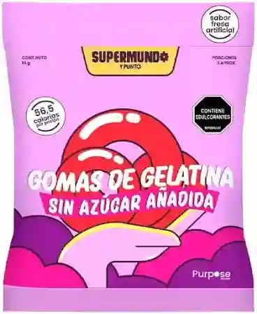 El Súper Mundo Goma Sin Azúcar Añadida Aros