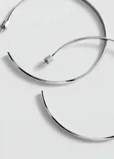 Pendientes Ramona Plata Talla 99 Mujer Mango