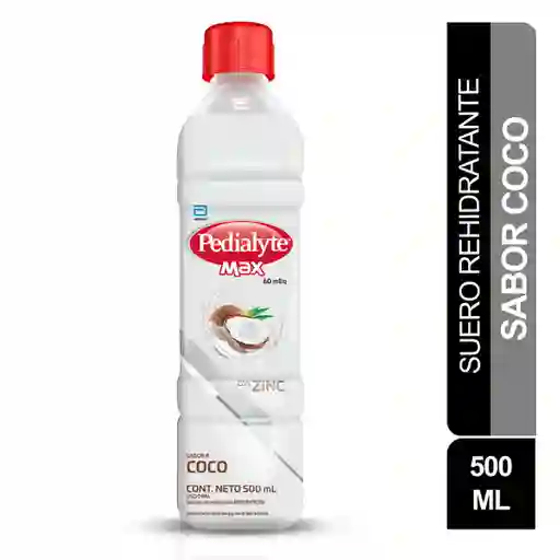 Suero Rehidratante Pedialyte Max 60 Coco Frasco