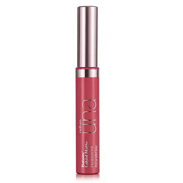 Labial Batom Matte Intransf Rose Una
