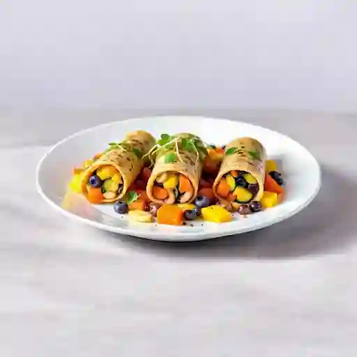 Harumakis De Vegetales Y Hongos