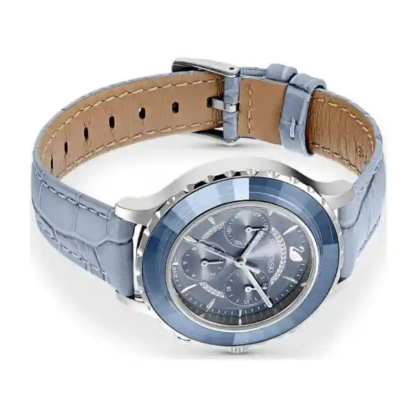 Reloj Octea Lux Chrono Mujer Azul 5580600 Swarovski