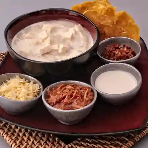 Promo mote de queso acompañado