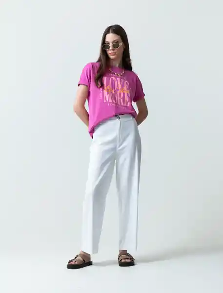 Pantalón Carey Crudo Puro Claro Cala 4 433F384 Naf Naf