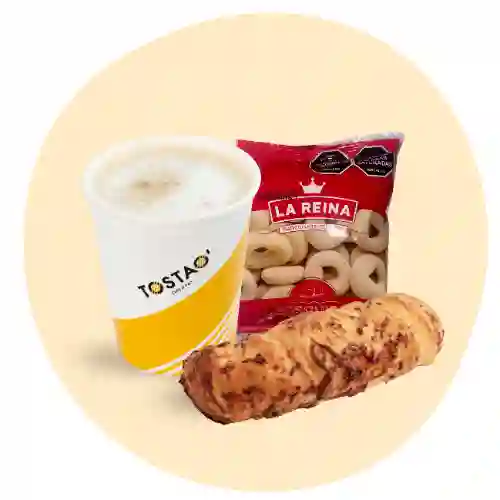 Rosquitas, Palito de Queso y Bebida
