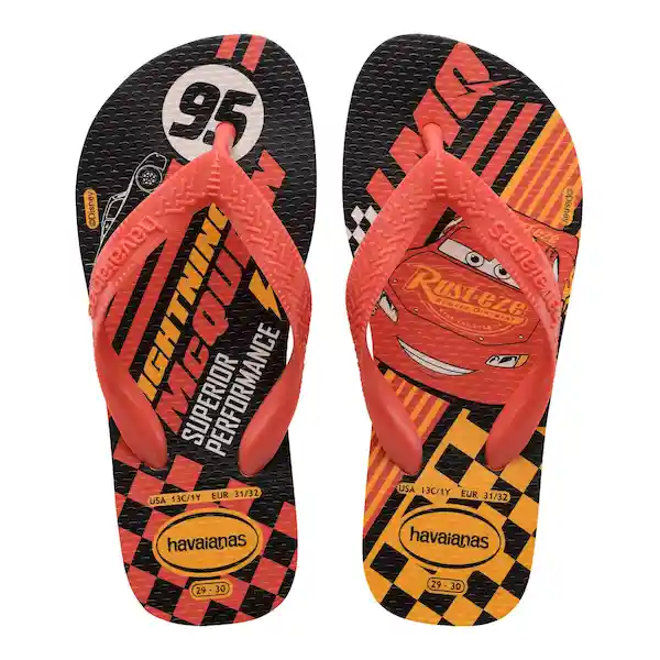 Havaianas Sandalias Cars Niño Talla 25-26 7909690423799