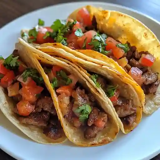 Tacos de carne x2