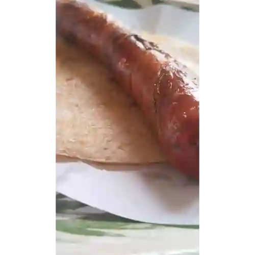 Arepa con Chorizo