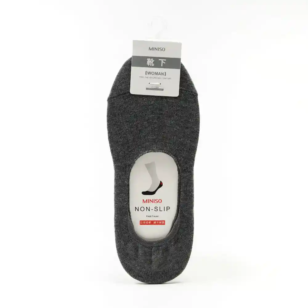 Miniso Calcetines Con Antiderrapante de Pie Para Mujer