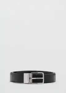 Cinturón Emili Negro Talla 91 Hombre Mango