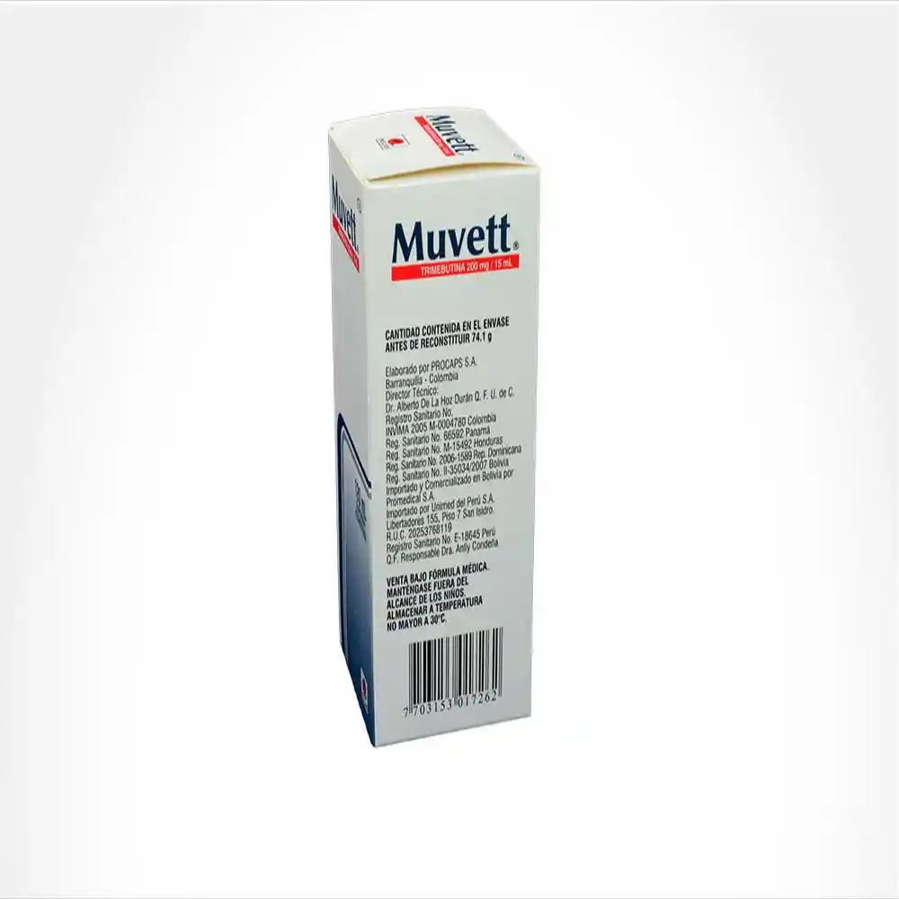 Muvett Suspensión Reconstituida (200 mg)