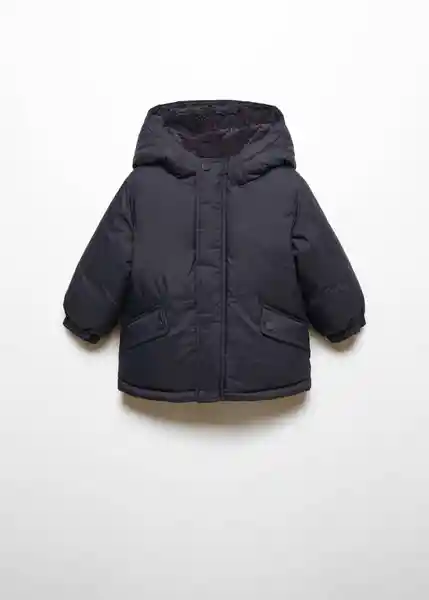 Abrigo Anorak George Navy Talla 67 Niños Mango