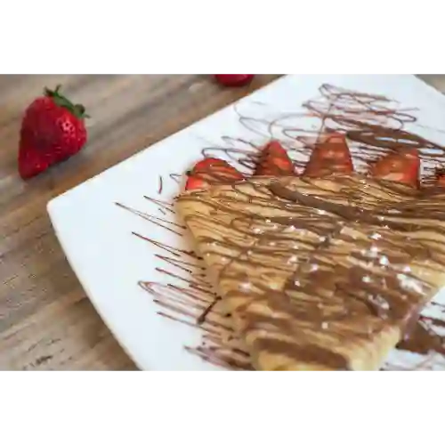 Crepe de Fresa Nutella