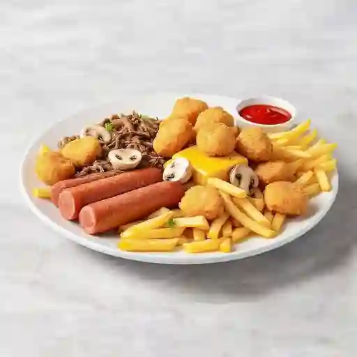 ESPECIAL DE CARNE Y CHAMPIÑONES