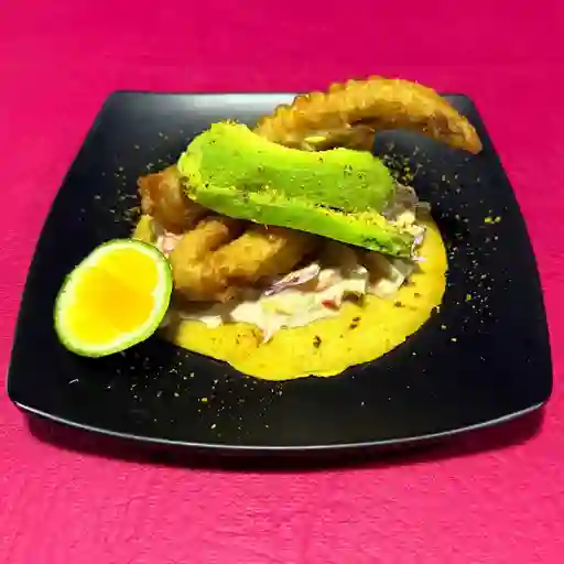 Taco pescadito rebosado