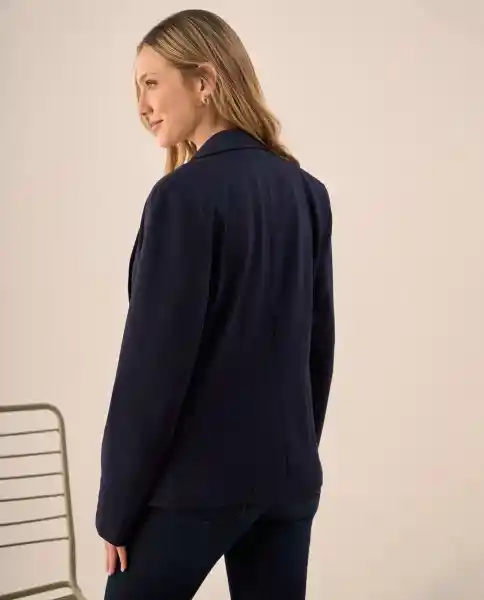 Chaqueta Azul Dark Ultraoscuro Talla S 129G702 Esprit