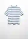 Camiseta Apolo Celeste Talla 10 Niños Mango