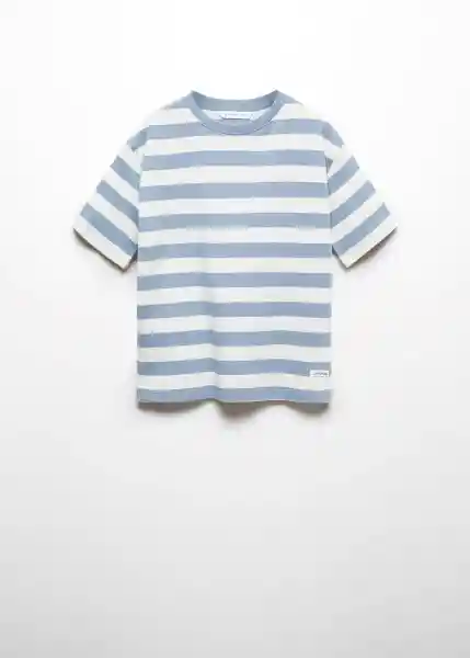 Camiseta Apolo Celeste Talla 10 Niños Mango