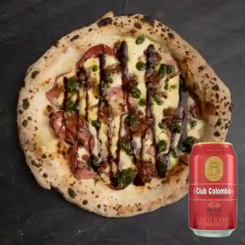 Pizza s/p 2023+ club cola roja lata330ml