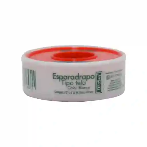 Alfa Safe Esparadrapo Tela Blanco 0 5 X 5 Yardas 1 U