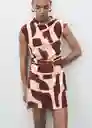 Vestido Carlota2 Crudo Talla XS Mujer Mango
