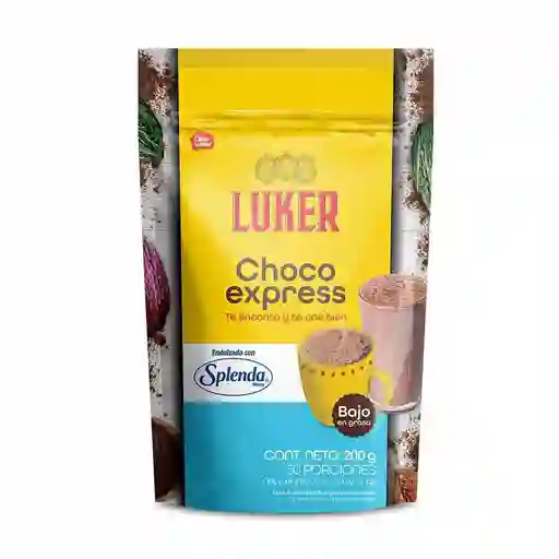 Luker Chocolate en Polvo Choco Express con Splenda 