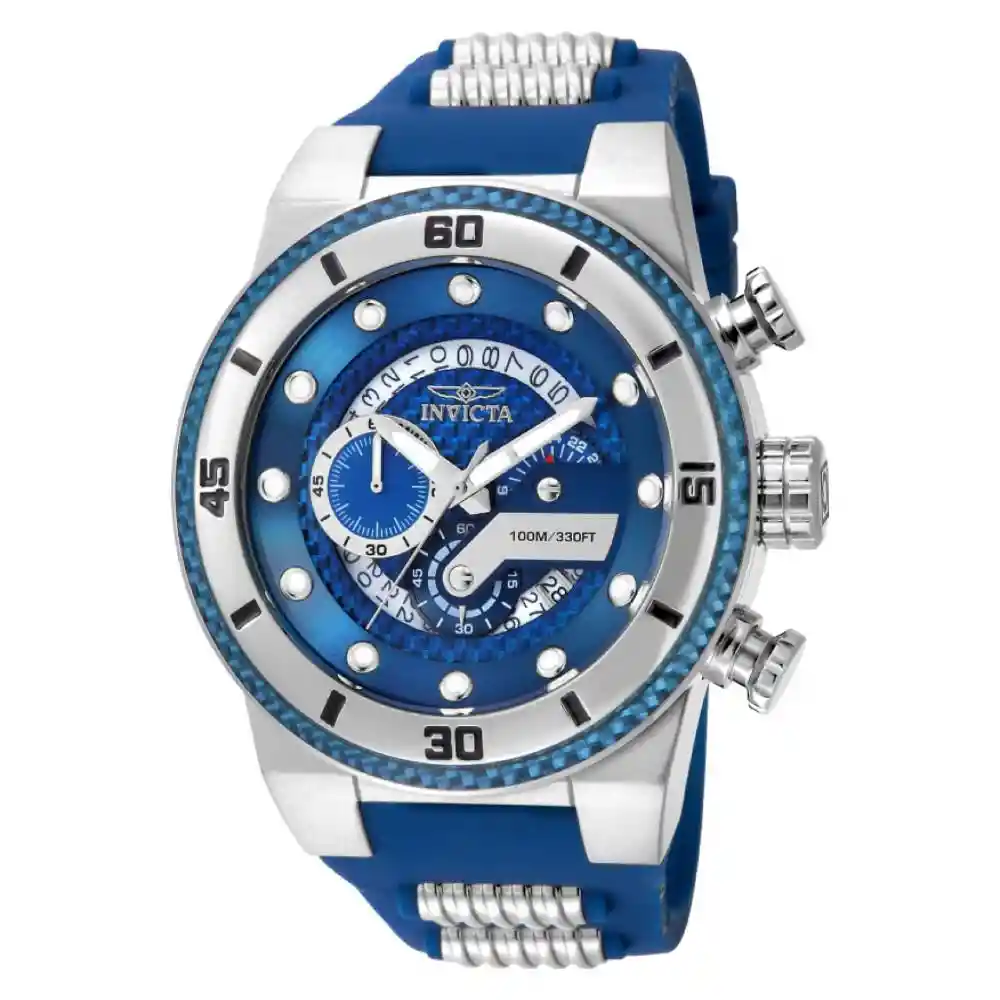 Invicta Reloj Hombre Azul Acero 24223J