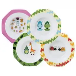 Ubl Bowl Tazón Km0020 Kids Diseños Surtidos de Melamina