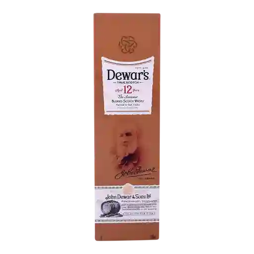 Dewars Whisky 12 años Botella
