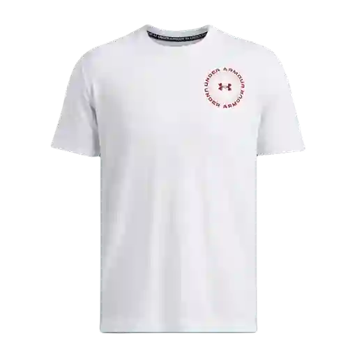 Under Armour Camiseta M Radial Wm 60/40s Ss Blanco 1386815-100