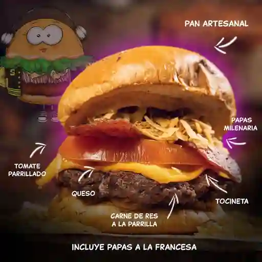 Hamburguesa milenaria