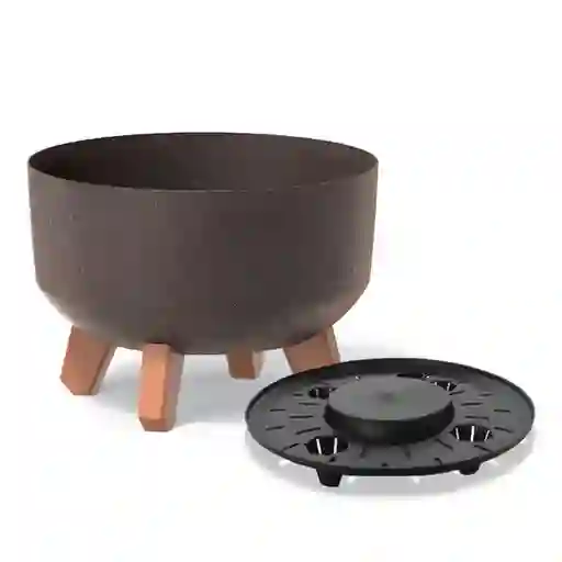 Tumatera Matera Gracia Round Low Eco Café 24 cm