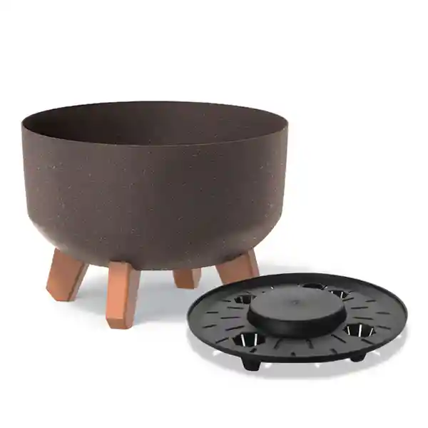 Tumatera Matera Gracia Round Low Eco Café 24 cm