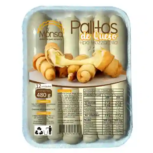 Palitos de Queso Mozzarella Pequeños