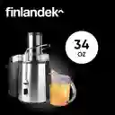 Finlandek Extractor de Jugo Inoxidable 2 Velocidades