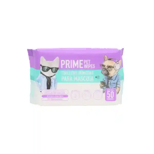 Prime Pet Toallita Húmeda Para Mascotas Aloe