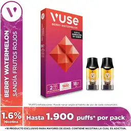 Vuse Epod Sandía Frutos Rojos (18 mg) 1.9 mL