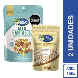 Combo Tarde de Sabores+Almandra Lonjas 150G+Mix Fantastic 300 g