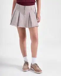 Falda Mujer Beige Talla S 649G000_BEI161212 Americanino