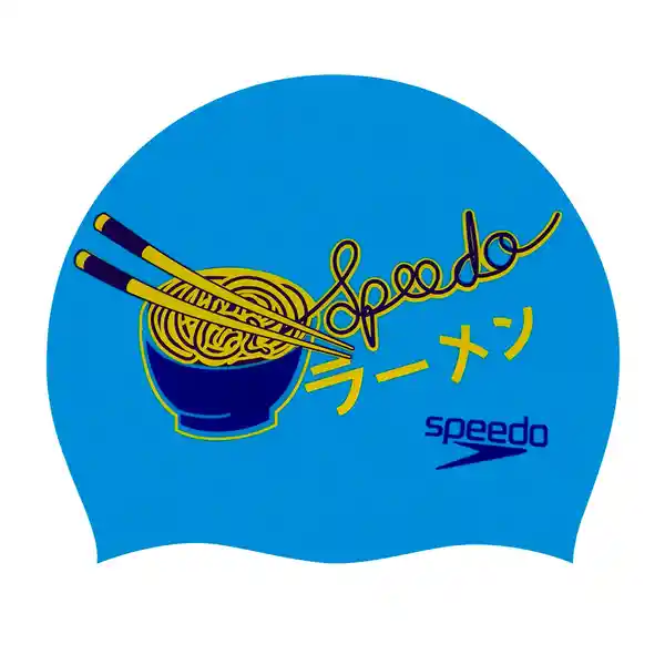 Speedo Gorro De Natacion Slogan Jr-003