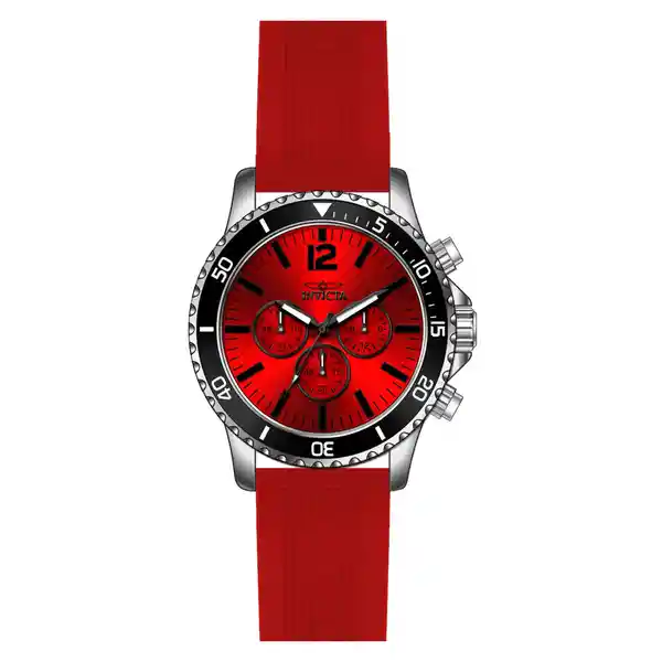 Invicta Reloj Hombre Rojo 24391