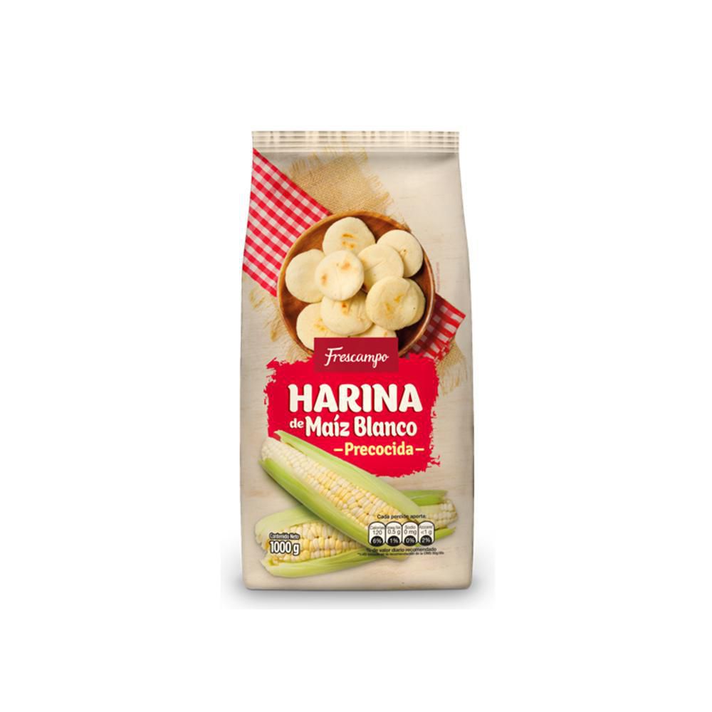 Frescampo Harina de Maíz Blanco Precocida 1000 g