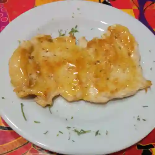 Pollo con Salsa de Naranja y Ajonjolí