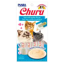 Churu Snack Cat Atún y Vieira 56 g