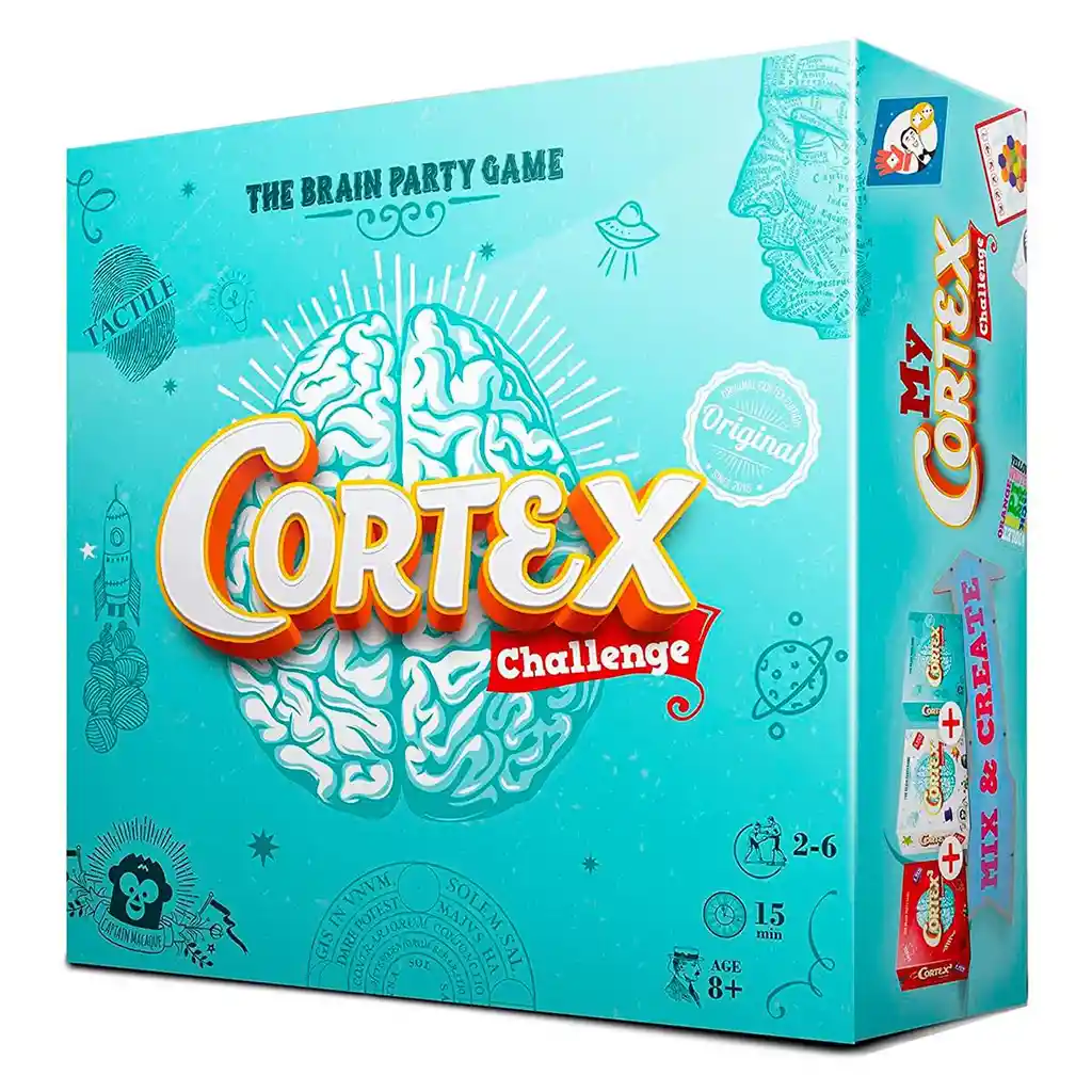 Juego De Cartas Cortex Challenge Caja Verde Menta